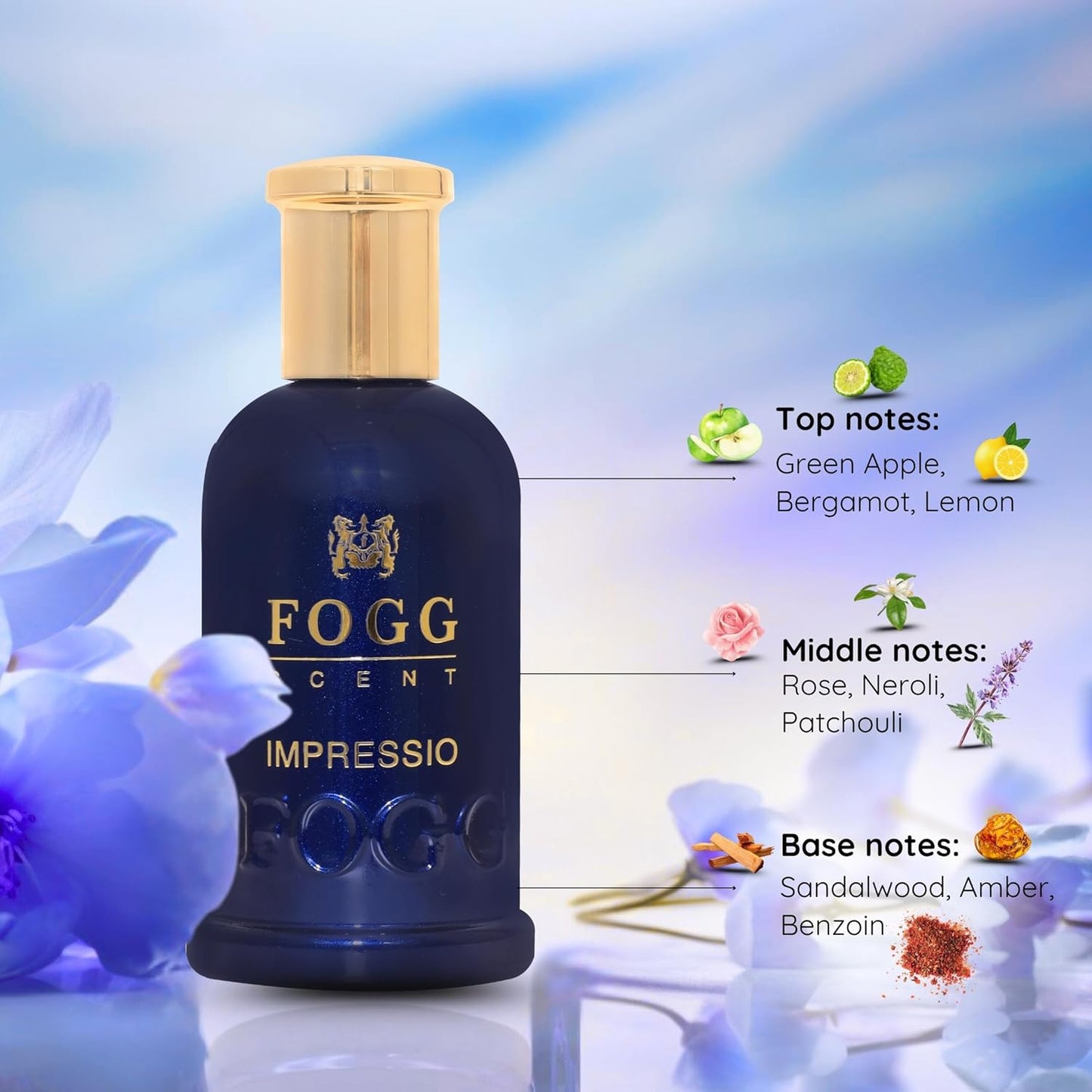 TWO SETS OF Denver and Fogg perfumes