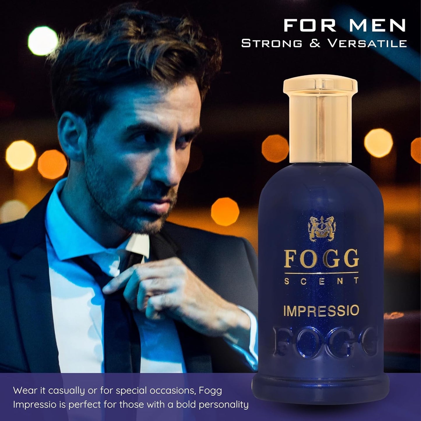 TWO SETS OF Denver and Fogg perfumes